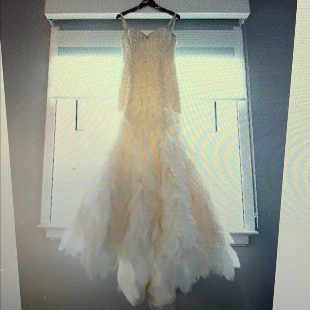 Lazaro Wedding Gown Style 3456